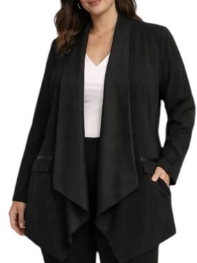 NWOT Lane Bryant Draped Blazer